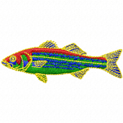 Fishes Embroidery Design 4 Fishes Embroidery Design 4